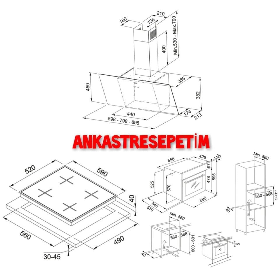 FRANKE FHNS 604 4G WH C OCAK FSL 86 H WH SMART LİNEAR FIRIN FPJ 615 V WH A GLASS VERTİCAL DAVLUMBAZ ANKASTRE SET