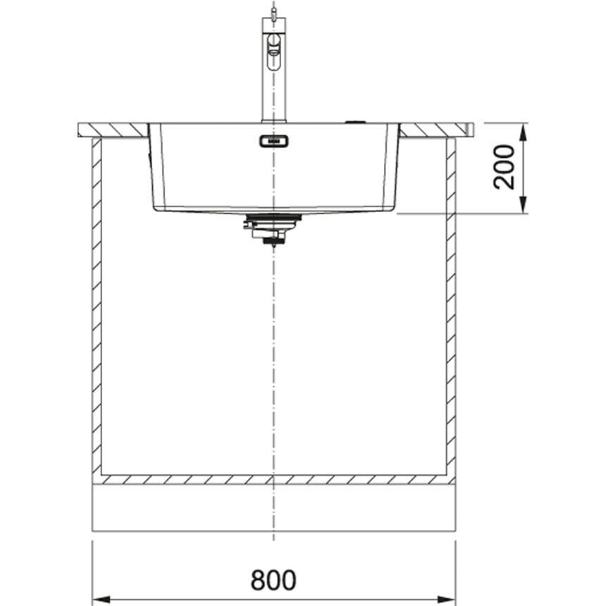 FRANKE MYTHOS MYX 210-55 MYTHOS İNOX EVİYE