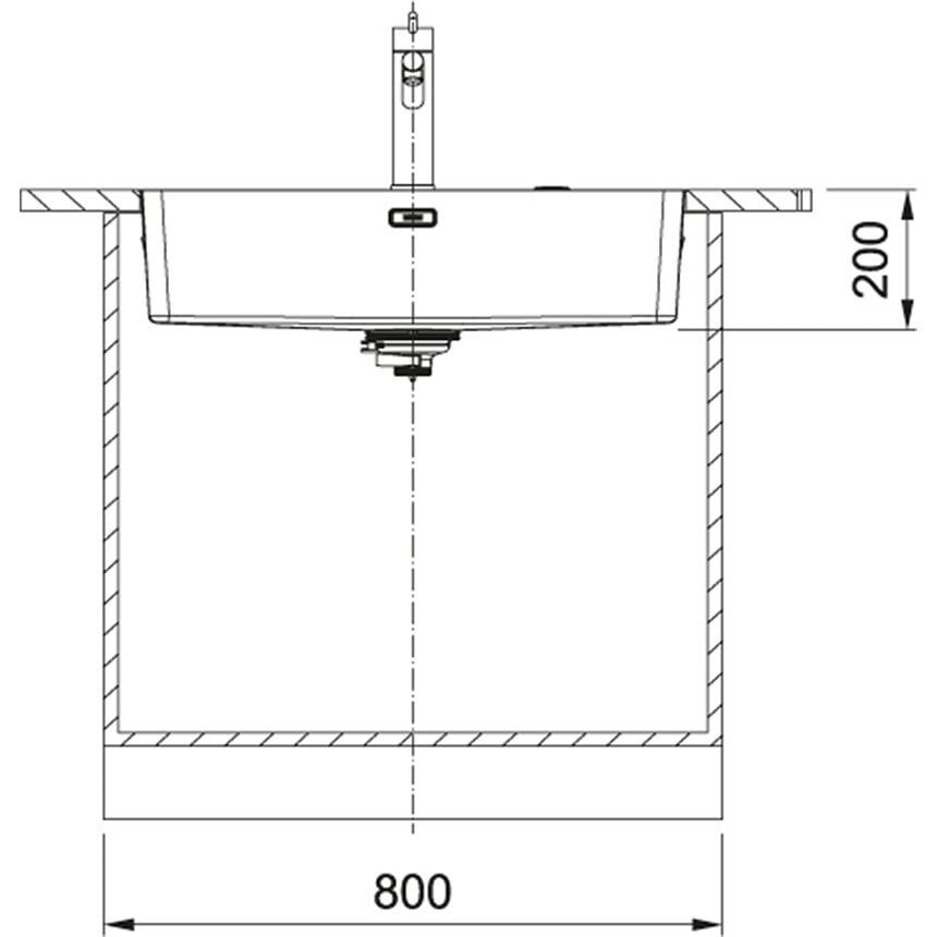 FRANKE MYTHOS MYX 210-70 MYTHOS İNOX EVİYE