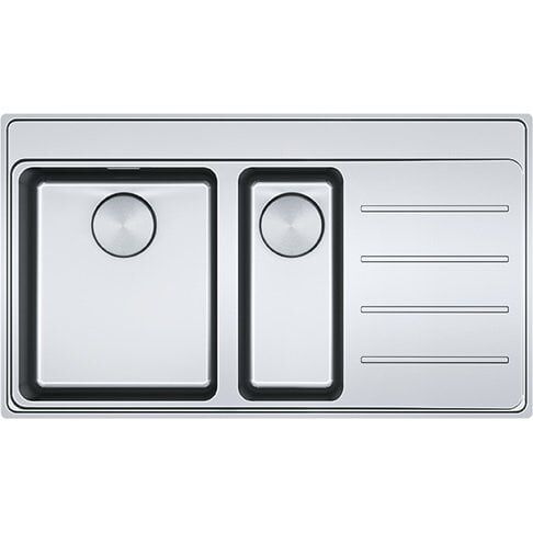 FRANKE MYTHOS MYX 251-86 TPL SAĞ DAMLALIKLI MYTHOS İNOX EVİYE