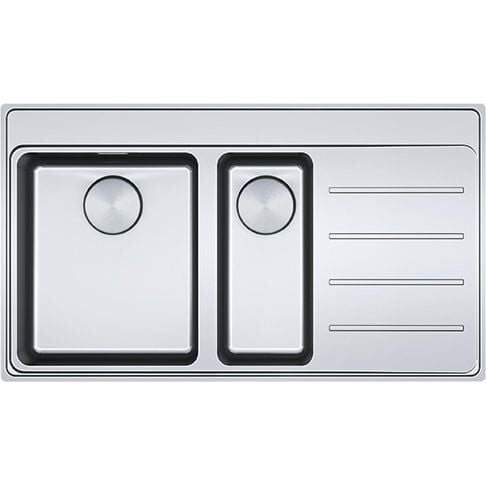 FRANKE MYTHOS MYX 251-86 TPL SAĞ DAMLALIKLI MYTHOS İNOX EVİYE