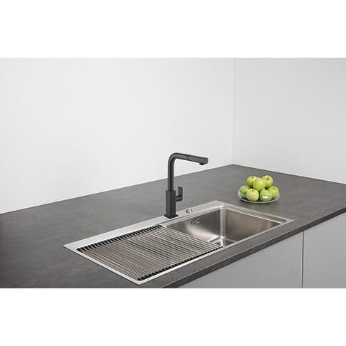 FRANKE MYTHOS DOCCİA STEEL BLACK ARMATÜR