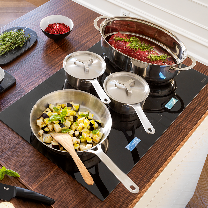 FRANKE MYTHOS FMY 808 I FP BK BLACK GLASS MYTHOS İNDÜKSİYONLU OCAK