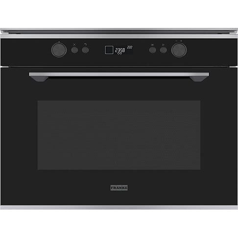 FRANKE FMY 45 MW XS BLACK+İNOX FRAME MYTHOS 45 CM KOMBİ MİKRODALGA FIRIN