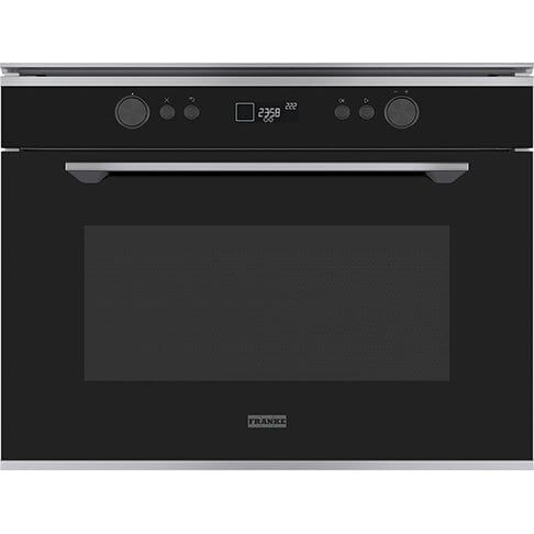 FRANKE FMY 45 MW XS BLACK+İNOX FRAME MYTHOS 45 CM KOMBİ MİKRODALGA FIRIN