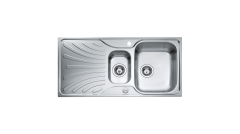 TEKA NERISSA 60 B PASLANMAZ ÇELİK EVİYE SOL DAMLALIKLI MİKROKETEN