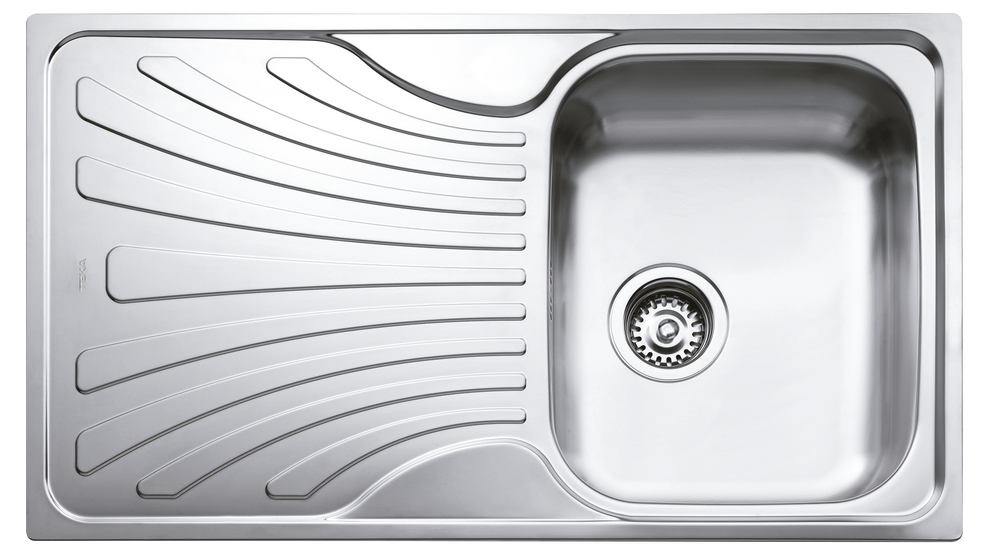 TEKA NERISSA 50 B PASLANMAZ ÇELİK EVİYE SOL DAMLALIKLI