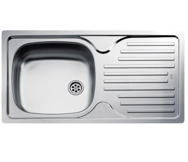 TEKA INFANT 45 SAĞ DAMLALIKLI PASLANMAZ ÇELİK EVİYE