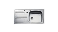 TEKA INFANT 45 SOL DAMLALIKLI PASLANMAZ ÇELİK EVİYE MİKROKETEN