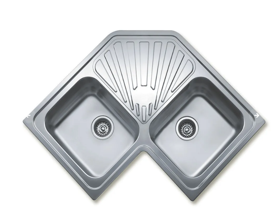 TEKA CLASSIC ANGULAR 2B EVİYE INSET PASLANMAZ ÇELİK EVİYE