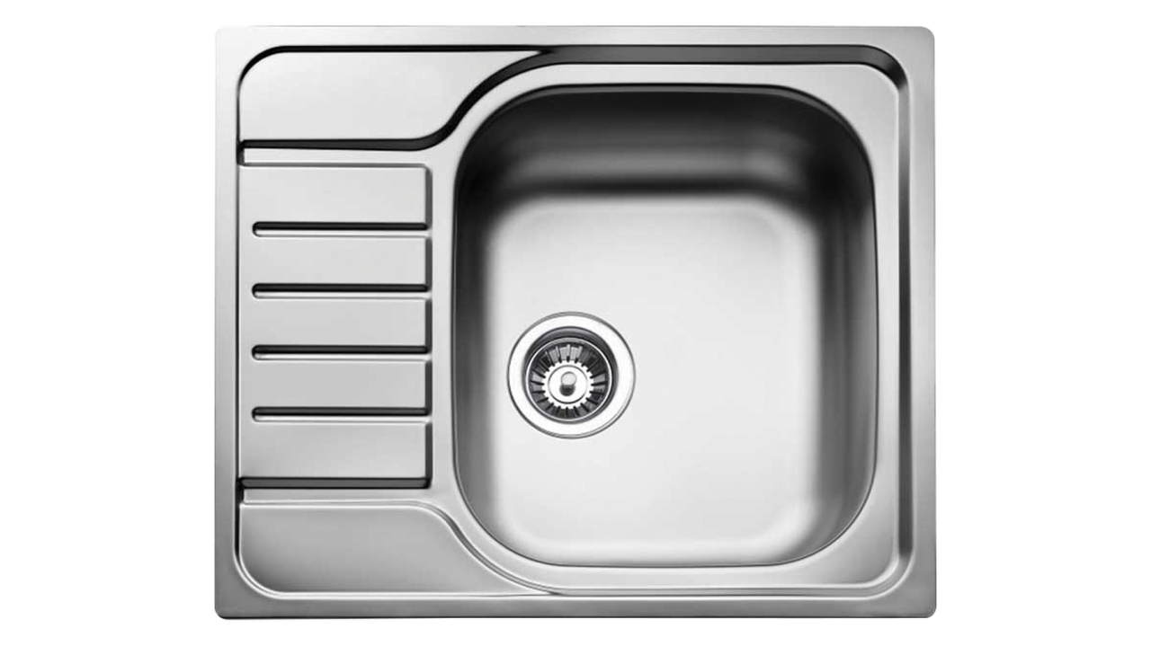 TEKA CLASSIC 1B ½ D 580.500 SOL DAMLALIKLI  PASLANMAZ ÇELİK EVİYE