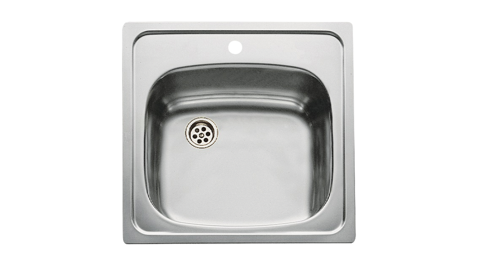 TEKA E50 1B (46,5 X 46,5) PASLANMAZ ÇELİK EVİYE