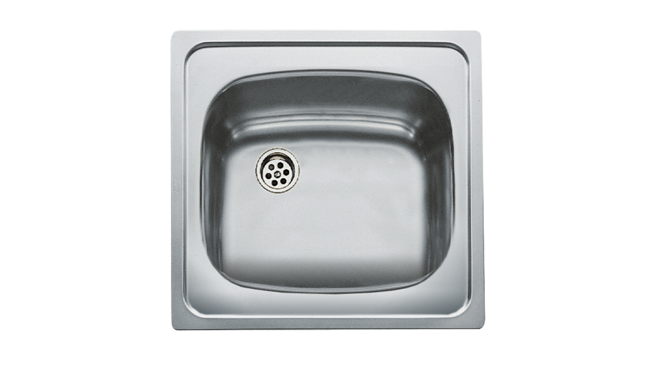 TEKA E50 1B (46,5 X 44) PASLANMAZ ÇELİK EVİYE ( SAĞ BATARYA ÇIKIŞLI)