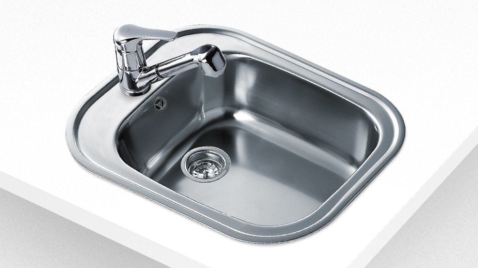 TEKA STYLO 1B TEZGAH ÜSTÜ PASLANMAZ ÇELİK EVİYE