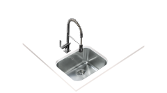 TEKA BE 50.40 PLUS MERMERALTI PASLANMAZ ÇELİK EVİYE BİR GÖZ