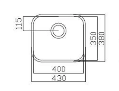 TEKA BE 40.35 1B TEZGAHALTI PASLANMAZ ÇELİK EVİYE