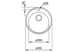 TEKA  CENTROVAL PASLANMAZ ÇELİK EVİYE