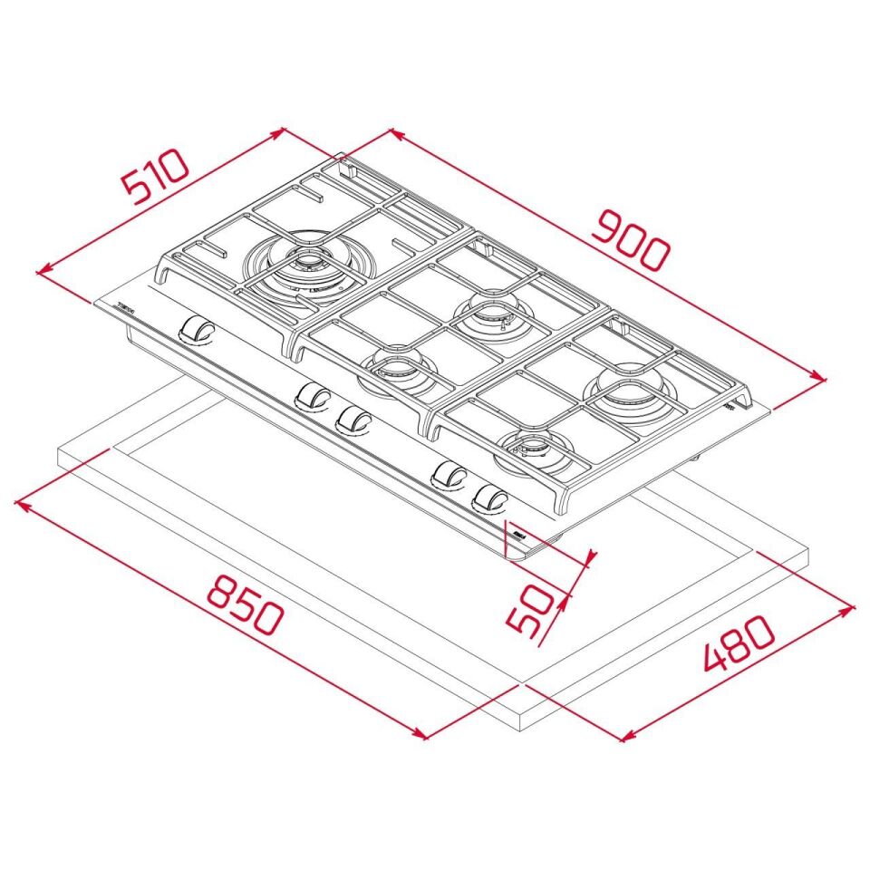 TEKA GZC 95320 XBC OCAK