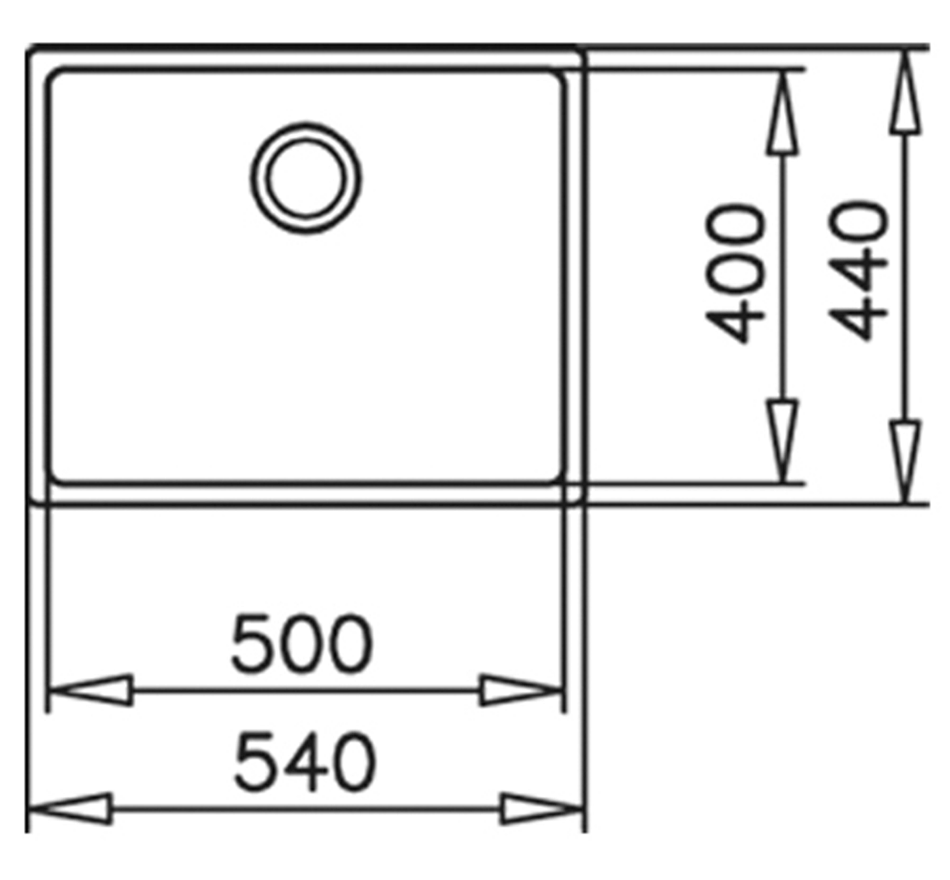 TEKA BE LINEA 50.40 RS15 PASLANMAZ ÇELİK EVİYE