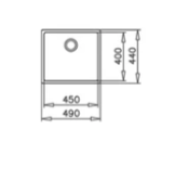 TEKA BE LINEA 45.40 RS15 PASLANMAZ ÇELİK EVİYE