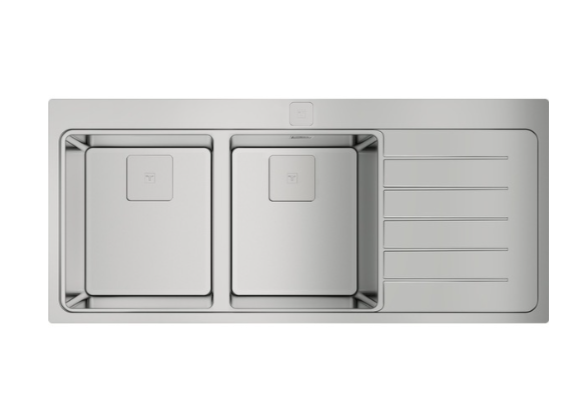 TEKA ZENIT RS15 2B 1D SAĞ DAMLALIKLI PASLANMAZ ÇELİK EVYE