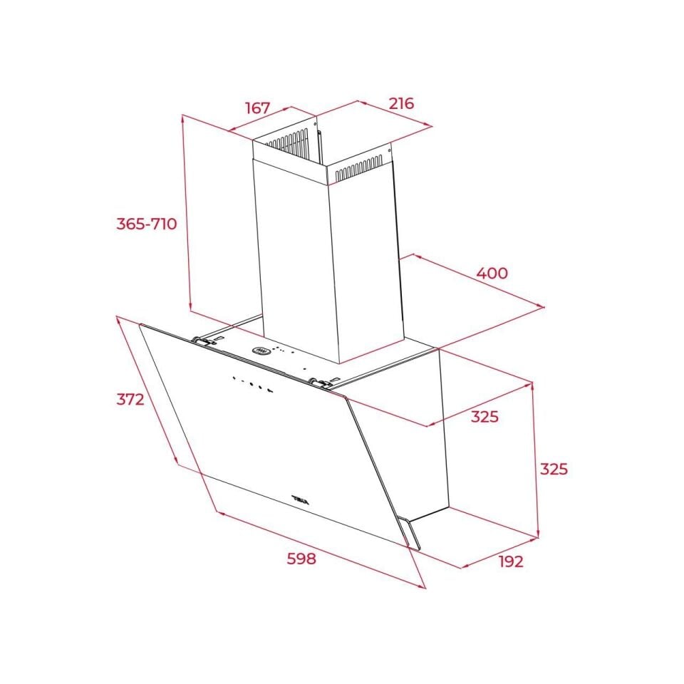 TEKA DVN 64030 TTC DUVAR TİPİ DAVLUMBAZ