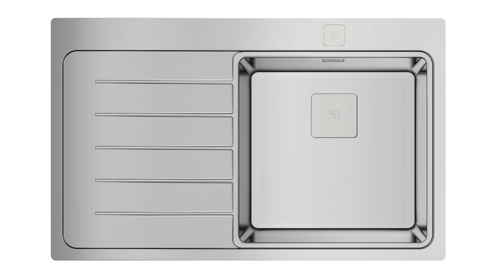 TEKA ZENIT RS15 1B 1D L 86 SOL DAMALIKLI PASLANMAZ ÇELİK