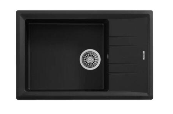 TEKA MAESTRO STONE 60 S-TG METALLİC BLACK GRANİT EVİYE