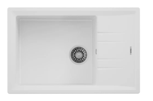 TEKA MAESTRO STONE 60 S-TG  WHİTE GRANİT EVİYE