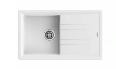 TEKA MAESTRO STONE 50 B-TG WHİTE GRANİT  EVİYE