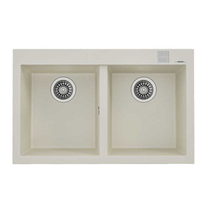 TEKA MAESTRO FORSQUARE 790 TG BRİGHT CREAM GRANİT EVİYE