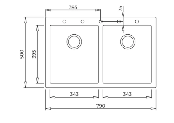 TEKA MAESTRO FORSQUARE 790 TG BRİGHT CREAM GRANİT EVİYE