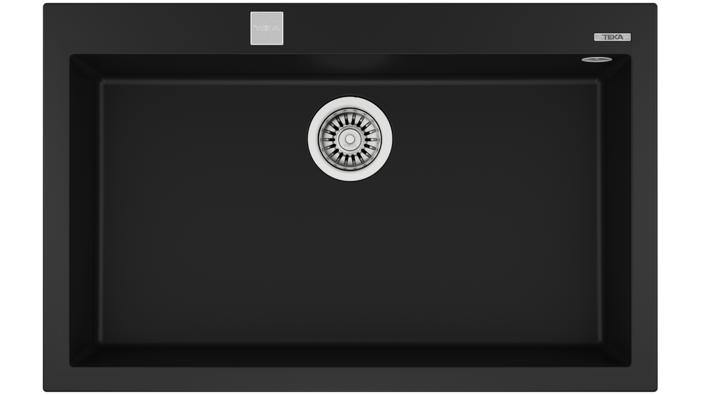 TEKA FORSQUARE 72.40 TG BLACK TEZGAHÜSTÜ  GRANİT EVİYE
