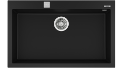 TEKA FORSQUARE 72.40 TG BLACK TEZGAHÜSTÜ  GRANİT EVİYE