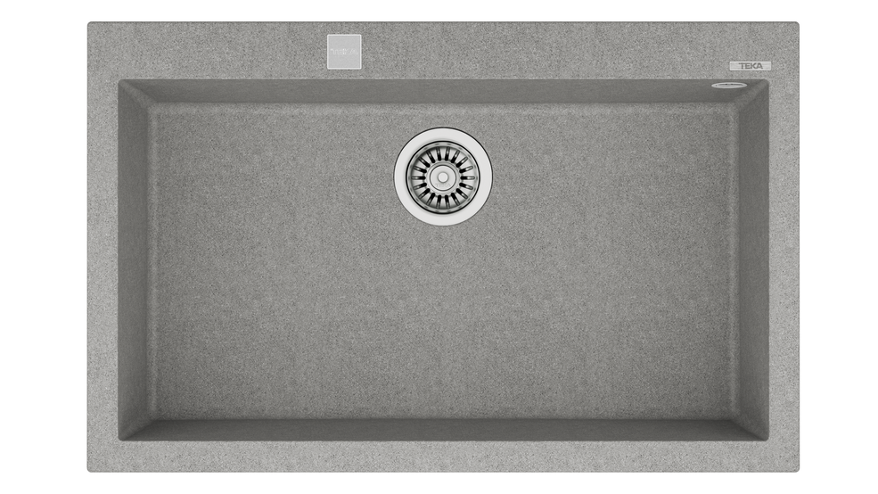 TEKA FORSQUARE 72.40 TG STONE GREY TEZGAHÜSTÜ GRANİT  EVİYE