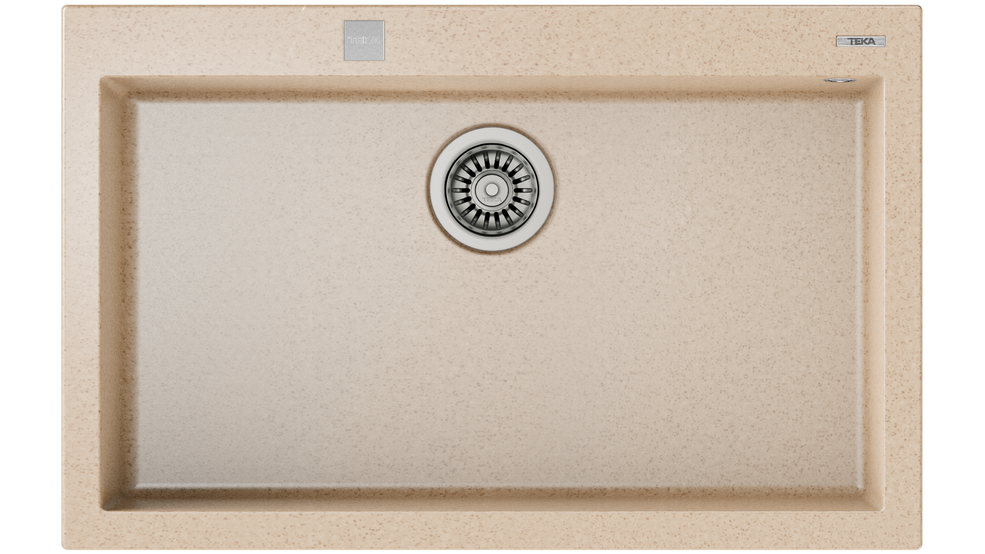 TEKA FORSQUARE 72.40 TG AVENA BEİGE  TEZGAHÜSTÜ GRANİT EVİYE