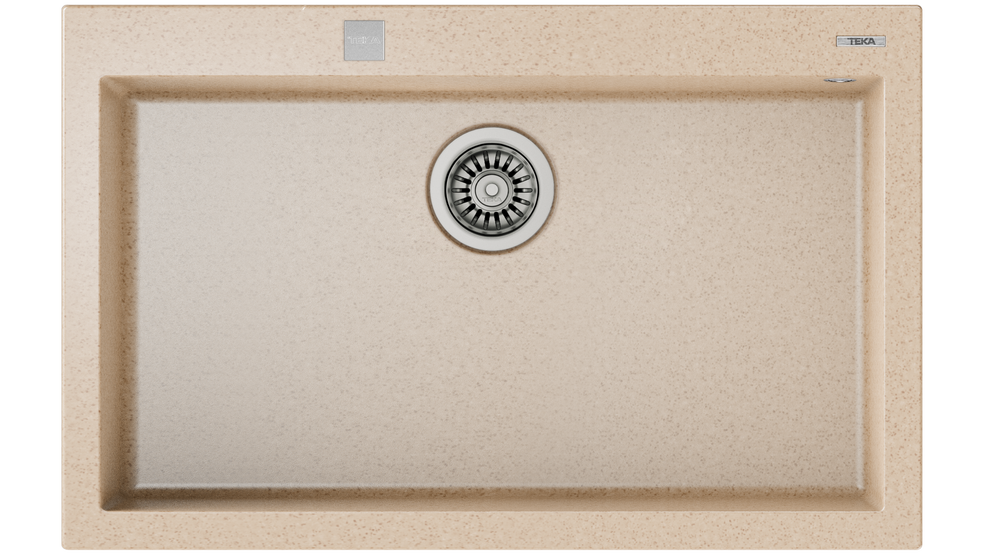 TEKA FORSQUARE 72.40 TG AVENA BEİGE  TEZGAHÜSTÜ GRANİT EVİYE