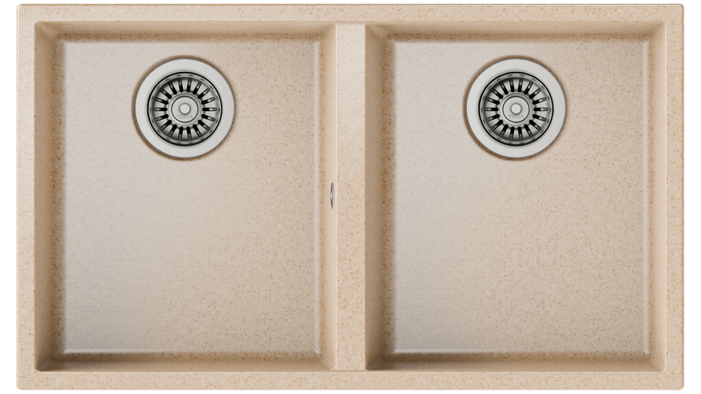 TEKA SQUARE 760 TG AVENA BEİGE  TEZGAHALTI GRANİT EVİYE