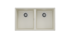 TEKA SQUARE 760 TG BRİGHT CREAM  TEZGAHALTI  GRANİT EVİYE