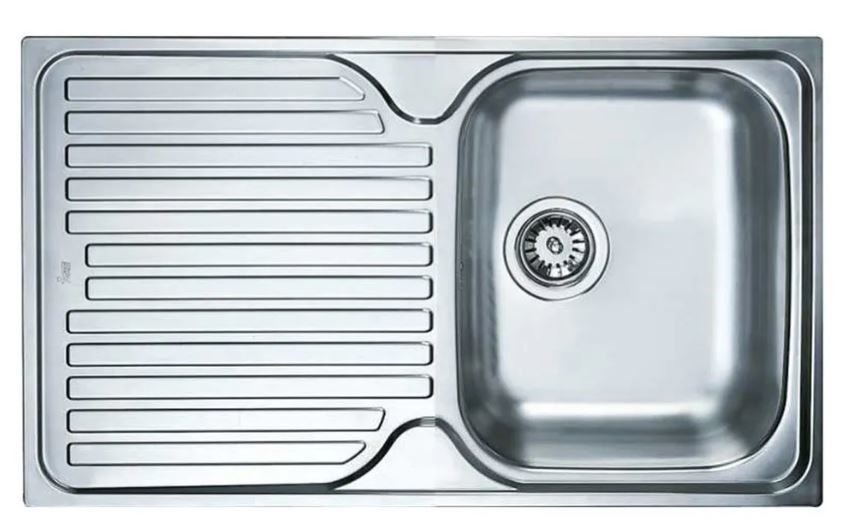 TEKA PRINCESS 50 B PASLANMAZ ÇELİK EVİYE SOL DEKORLU