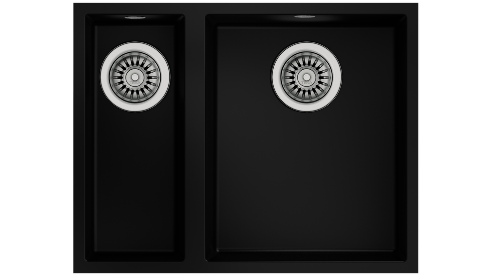 TEKA SQUARE 560 TG BLACK TEZGAHALTI GRANİT EVİYE