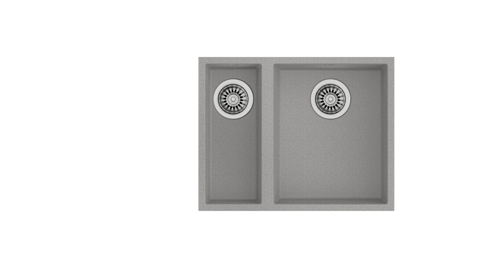 TEKA SQUARE 560 TG STONE GREY TEZGAHALTI GRANİT EVİYE