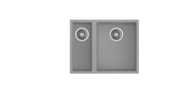 TEKA SQUARE 560 TG STONE GREY TEZGAHALTI GRANİT EVİYE