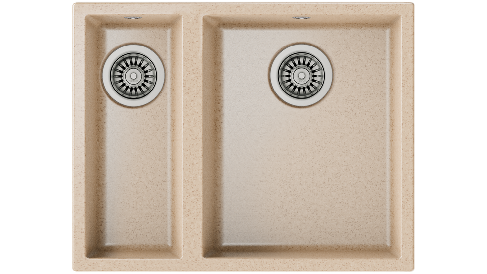 TEKA SQUARE 560 TG AVENA BEİGE TEZGAHALTI GRANİT EVİYE