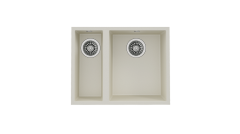 TEKA SQUARE 560 TG BRİGHT CREAM TEZGAHALTI GRANİT EVİYE