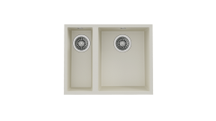 TEKA SQUARE 560 TG BRİGHT CREAM TEZGAHALTI GRANİT EVİYE