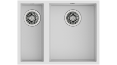 TEKA SQUARE 560 TG ARCTİC WHİTE TEZGAHALTI GRANİT EVİYE