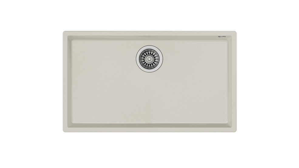 TEKA SQUARE 72.40 TG BRİGHT CREAM TEZGAHALTI GRANİT EVİYE