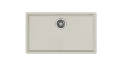 TEKA SQUARE 72.40 TG BRİGHT CREAM TEZGAHALTI GRANİT EVİYE