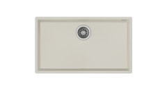 TEKA SQUARE 72.40 TG BRİGHT CREAM TEZGAHALTI GRANİT EVİYE